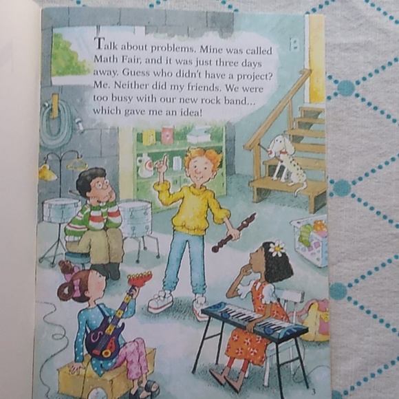 Math Fair Blues Level Reader Children's Picture Book Daycare Kindergarten Home - Picture 5 of 5